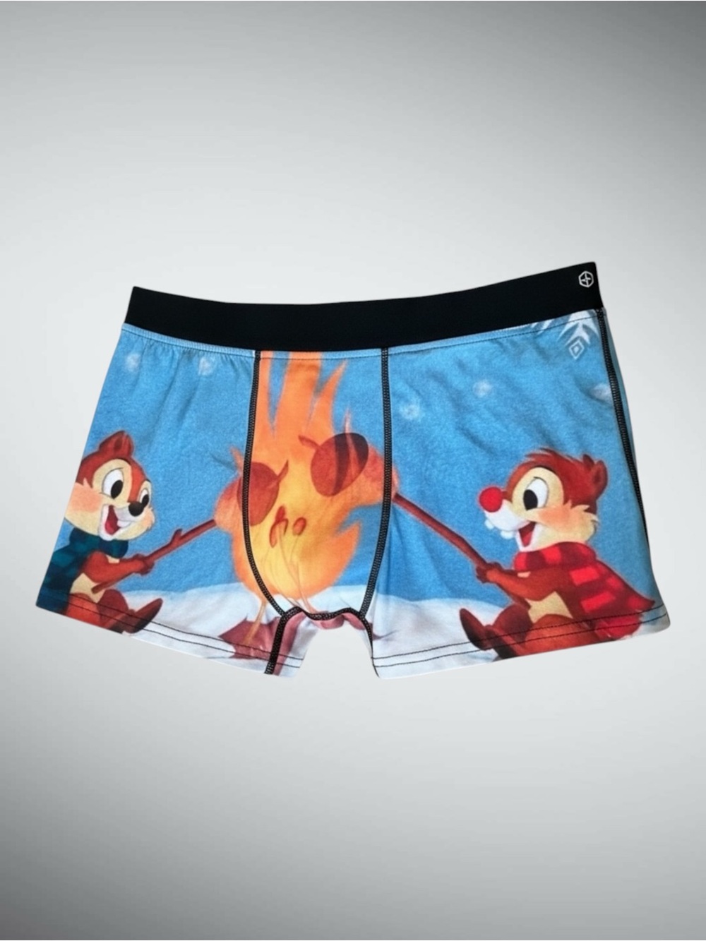 Disney Chip & Dale Campfire Boxer Briefs Men’s XL Novelty Underwear NWT